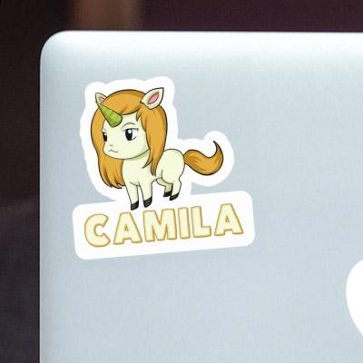 Autocollant Licorne Camila Laptop Image