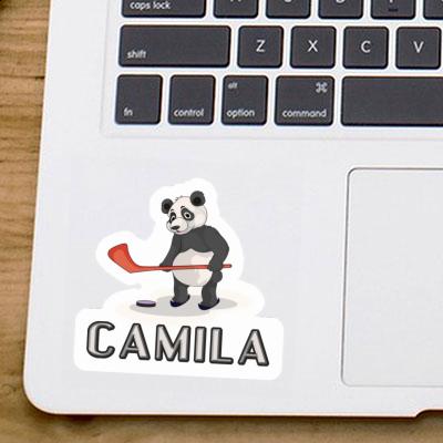 Sticker Camila Ice Hockey Panda Image