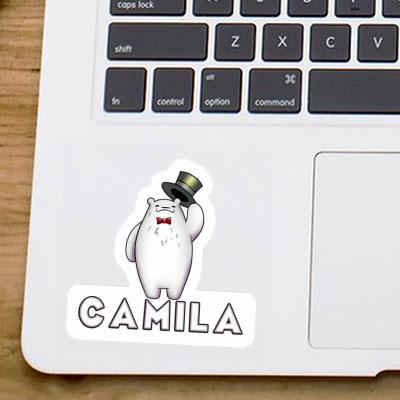 Camila Sticker Icebear Laptop Image