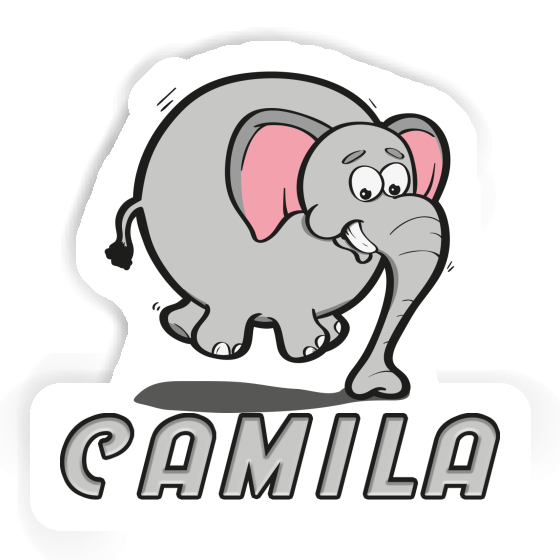 Sticker Camila Elephant Notebook Image