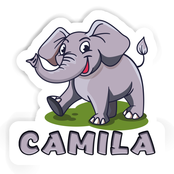 Sticker Camila Elephant Image