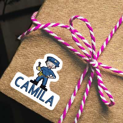 Sticker Camila Electrician Gift package Image