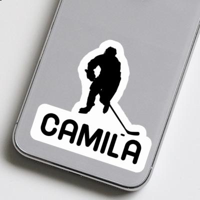 Camila Sticker Hockey Player Image