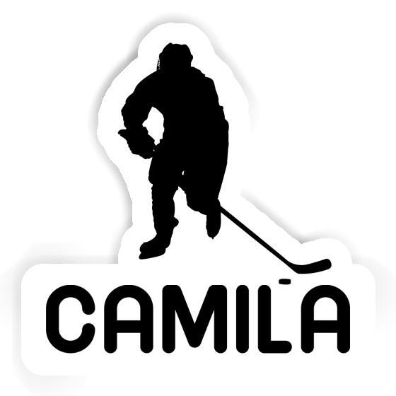 Camila Sticker Hockey Player Gift package Image