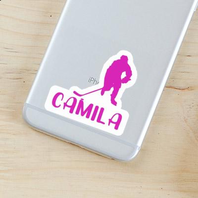 Hockey Player Sticker Camila Gift package Image