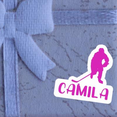 Hockey Player Sticker Camila Gift package Image