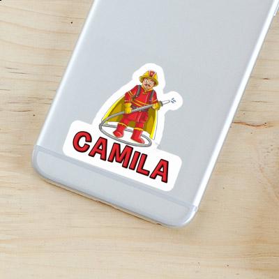 Camila Sticker Firefighter Gift package Image