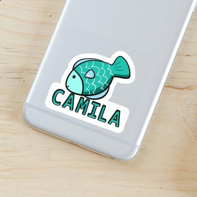 Camila Sticker Fish Notebook Image