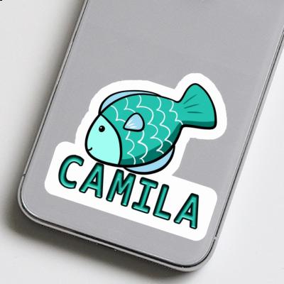 Camila Sticker Fish Notebook Image