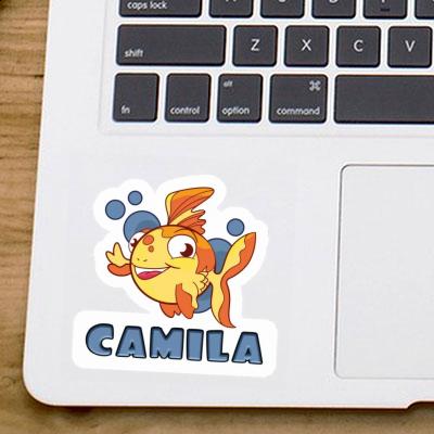 Fish Sticker Camila Laptop Image