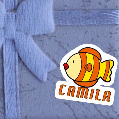 Sticker Camila Fish Laptop Image