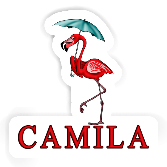 Flamingo Sticker Camila Gift package Image