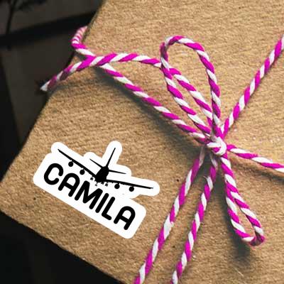 Autocollant Camila Avion Gift package Image