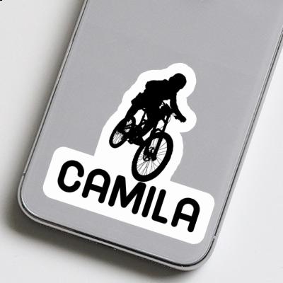 Freeride Biker Autocollant Camila Image