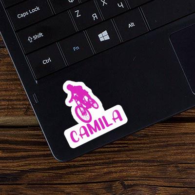 Freeride Biker Sticker Camila Image