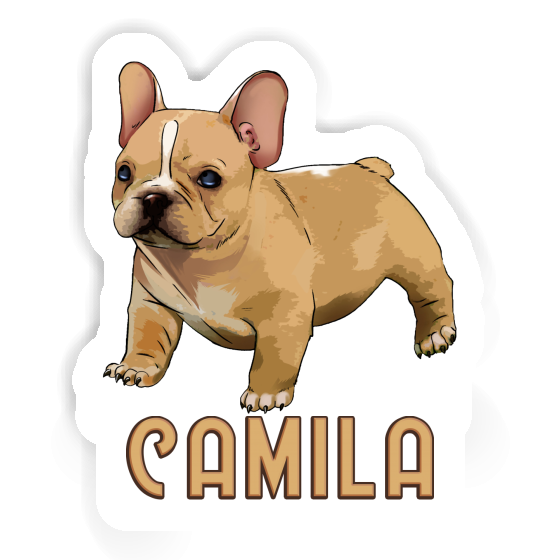 Sticker Frenchie Camila Laptop Image