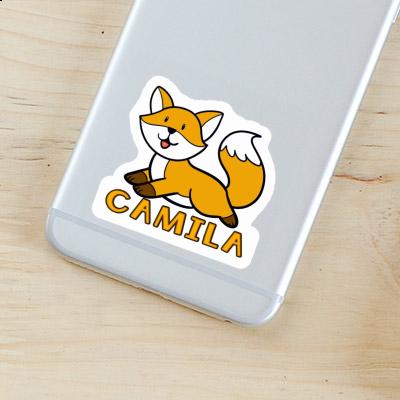 Fox Sticker Camila Notebook Image