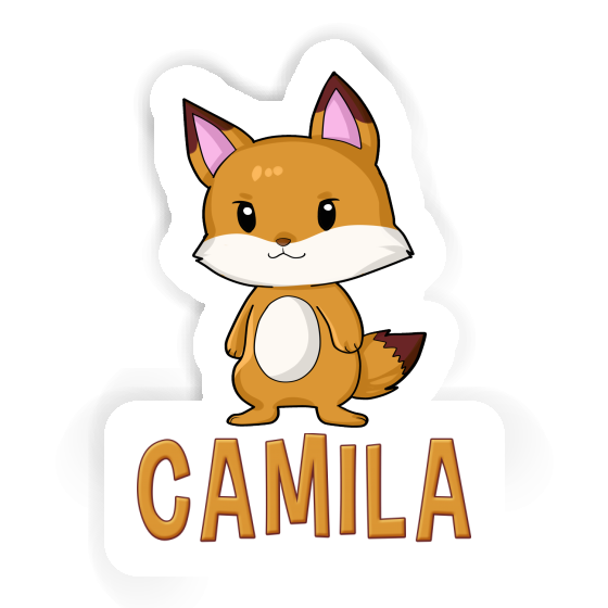 Camila Sticker Fox Notebook Image