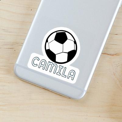 Sticker Camila Soccer Laptop Image