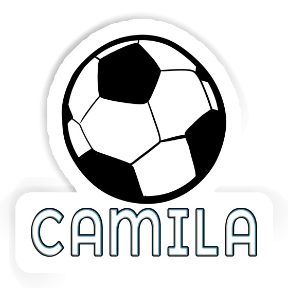 Sticker Camila Soccer Notebook Image