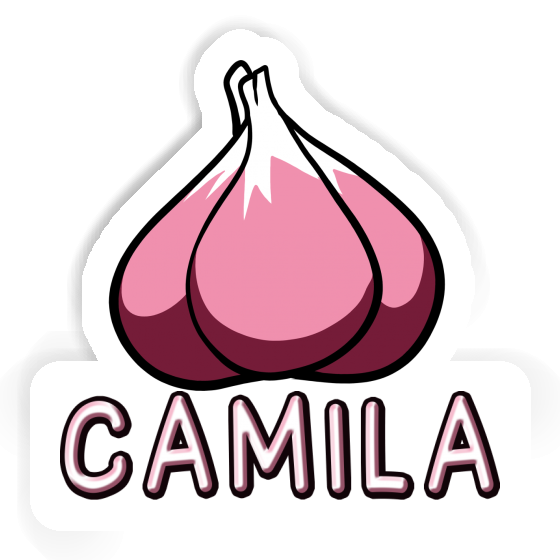 Camila Sticker Garlic clove Laptop Image