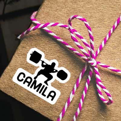 Sticker Weightlifter Camila Gift package Image