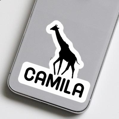 Sticker Camila Giraffe Notebook Image