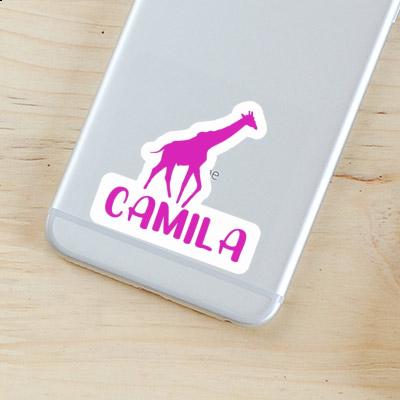 Autocollant Girafe Camila Notebook Image