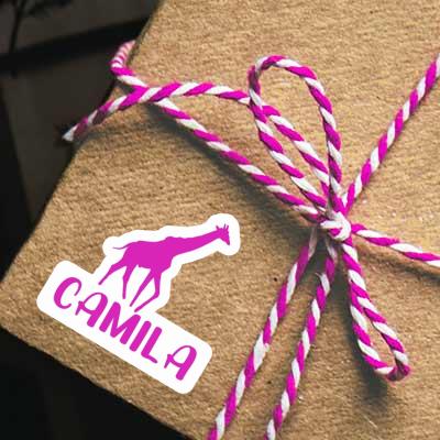 Autocollant Girafe Camila Gift package Image