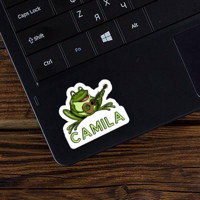 Sticker Camila Guitar Frog Notebook Image