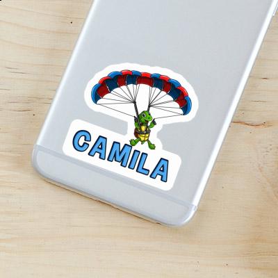 Sticker Paraglider Camila Notebook Image