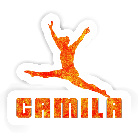 Gymnast Sticker Camila Image