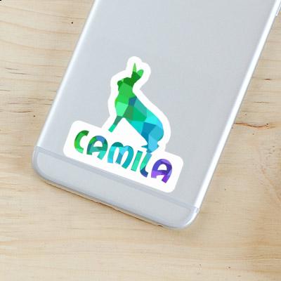 Sticker Camila Kaninchen Laptop Image