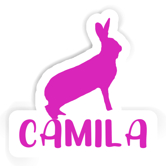 Rabbit Sticker Camila Notebook Image