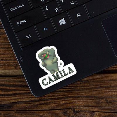 Sticker Camila Elephant Laptop Image