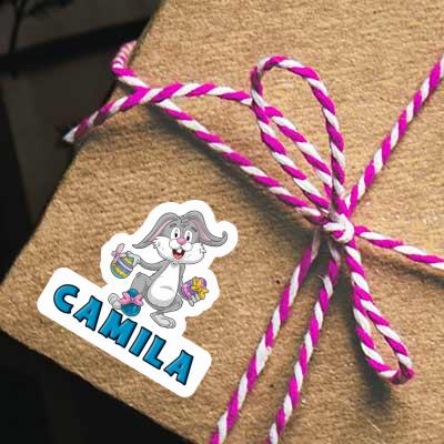 Sticker Camila Easter Bunny Gift package Image