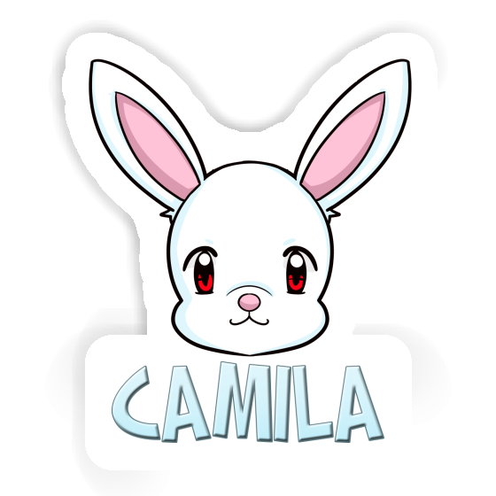 Camila Autocollant Lapin Notebook Image