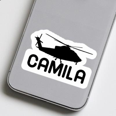 Sticker Camila Helicopter Laptop Image