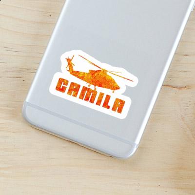 Camila Sticker Helicopter Image