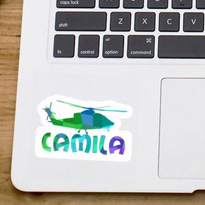 Camila Sticker Helikopter Laptop Image