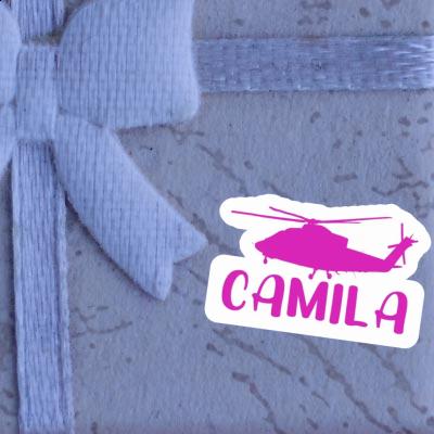 Sticker Camila Helicopter Image