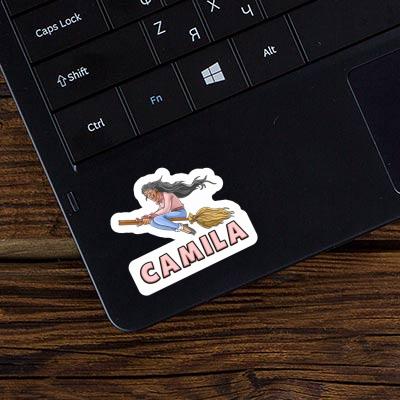 Witch Sticker Camila Laptop Image