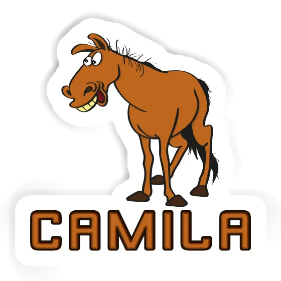 Sticker Horse Camila Laptop Image