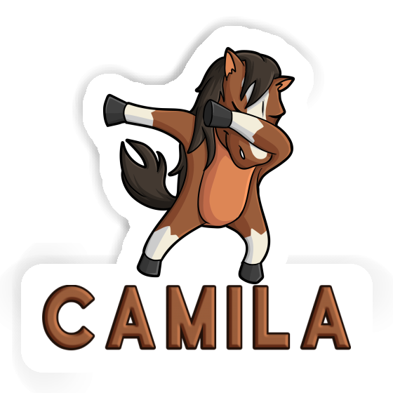 Camila Sticker Horse Notebook Image