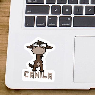 Standing Horse Sticker Camila Gift package Image