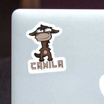 Standing Horse Sticker Camila Image