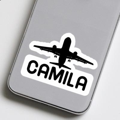 Jumbo-Jet Autocollant Camila Notebook Image