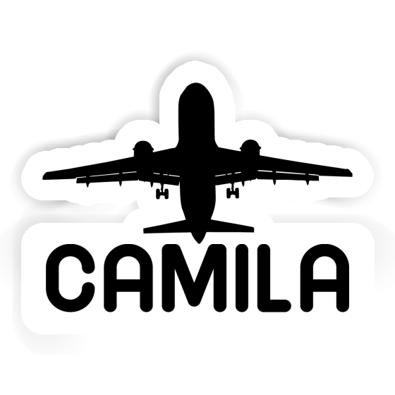 Sticker Jumbo-Jet Camila Notebook Image