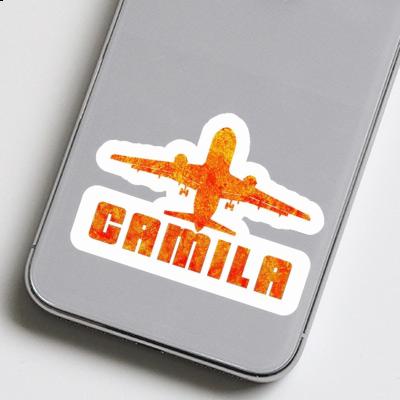 Camila Sticker Jumbo-Jet Notebook Image