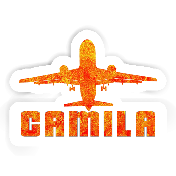 Jumbo-Jet Sticker Camila Laptop Image